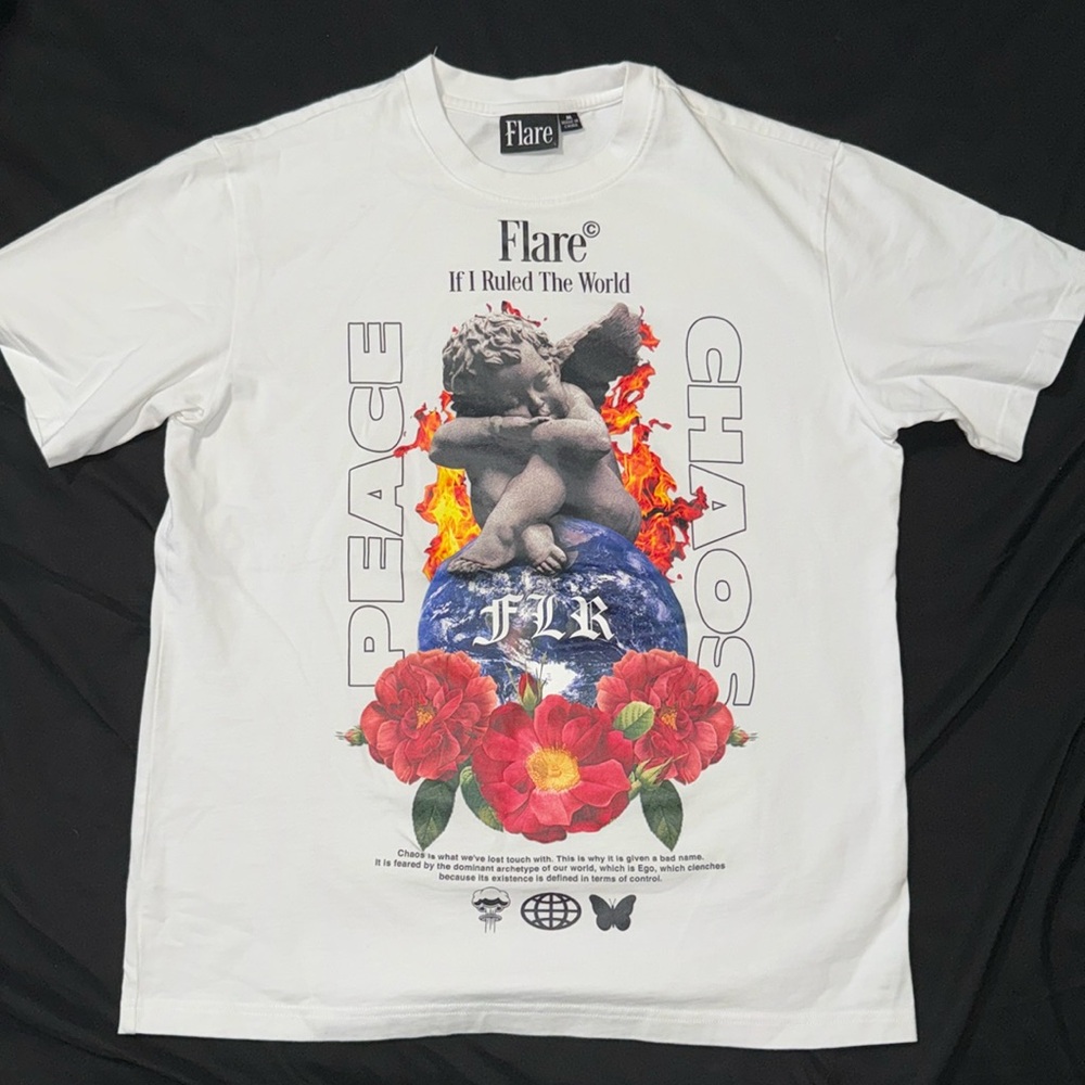 Flare TShirt “If i ruled the world”